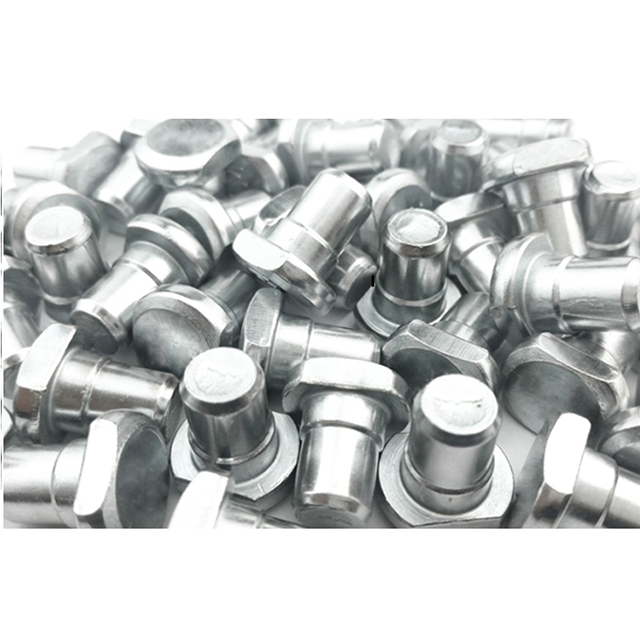 Plain Half Hollow Shoulder Rivet Flat Head Semi Tubular Step Rivet